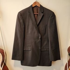 BOSS Pasini2/Movie2 Comfort Selfstripe Wool Blazer